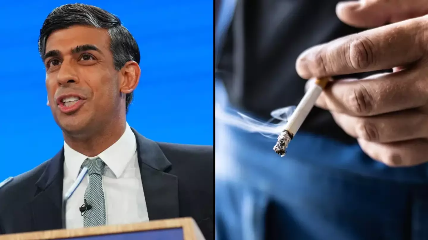 Rishi Sunak proposes raising smoking age one year every year