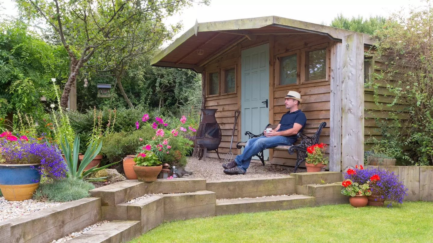 "He said I was overreacting and now he's gone to sit by his shed until I'm 'ready to apologise'. He's got a long wait." (Getty Stock Image)