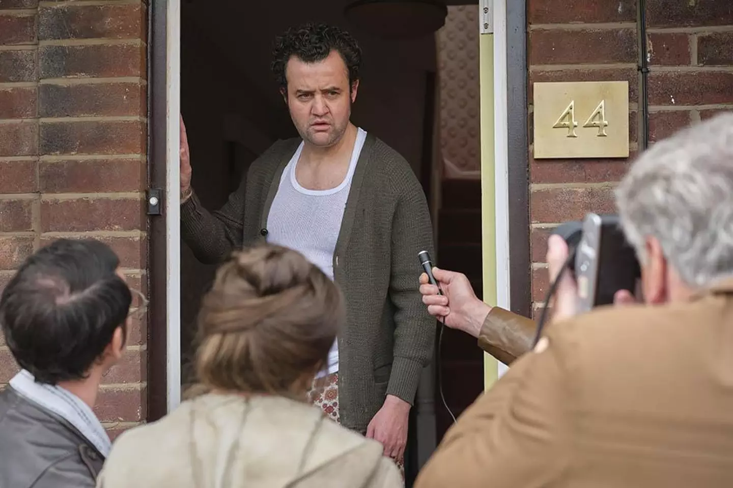 Daniel Mays as Sydney Jackson in The Long Shadow.