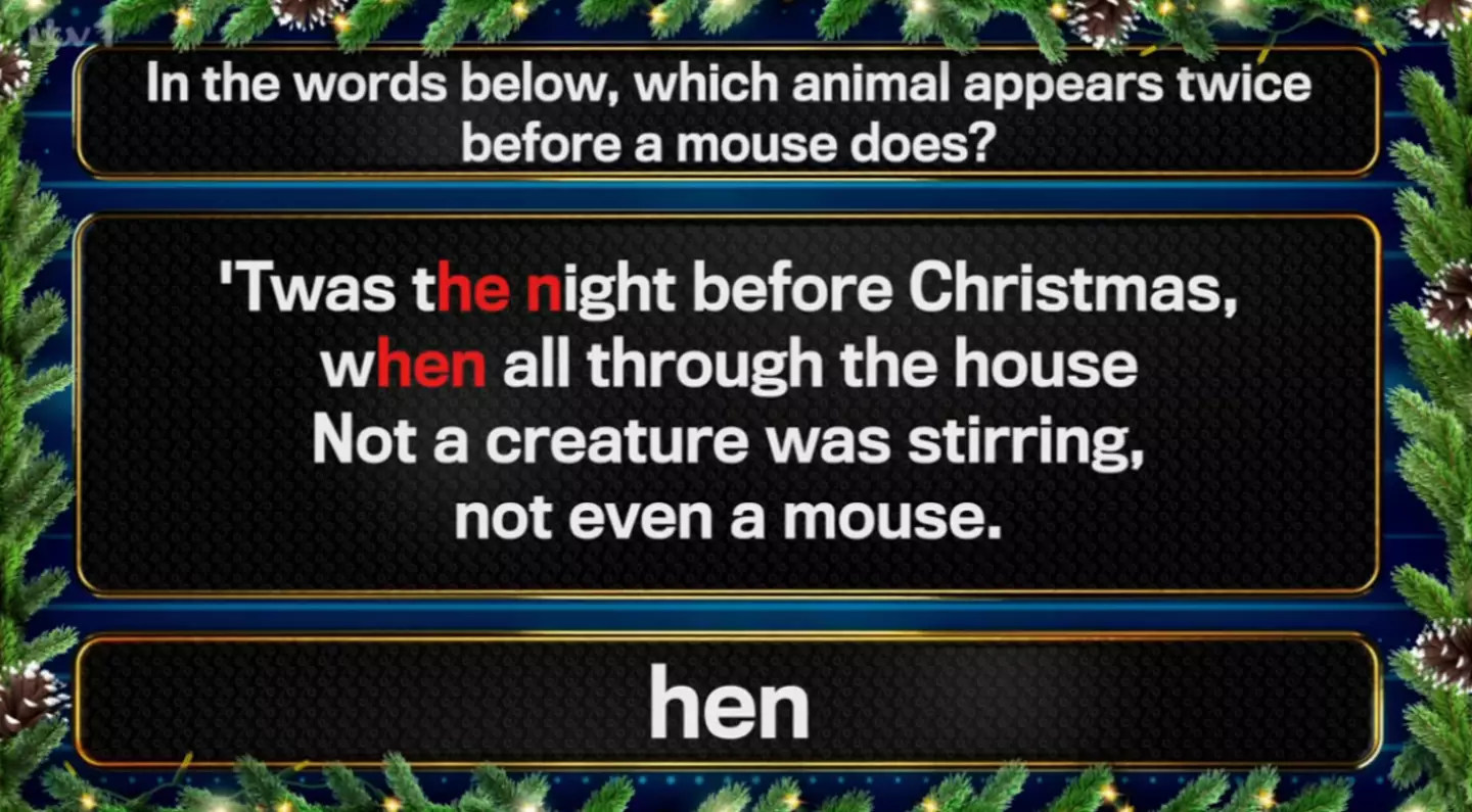 Not everyone is convinced by this. (ITV)