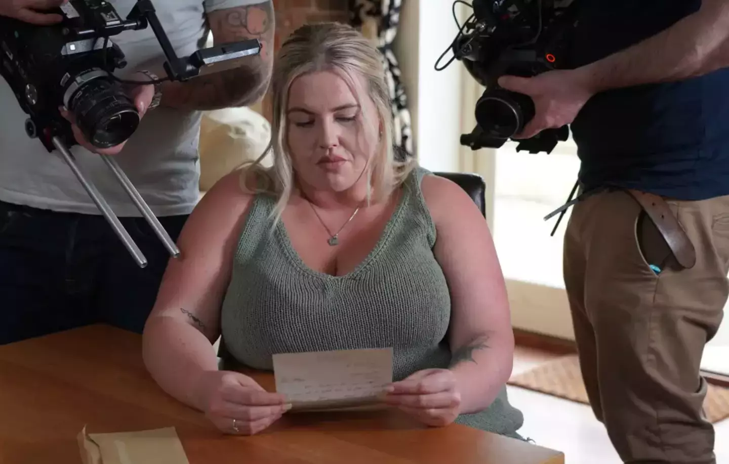 Megan left her job and moved in with him, but two months away from their wedding she discovered the truth (Channel 4)