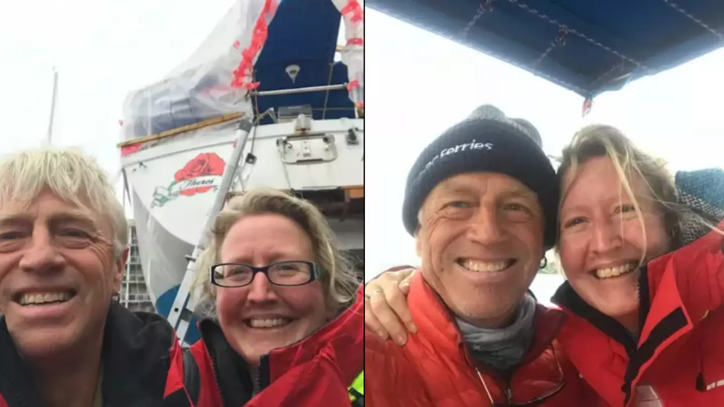 British couple who were trying to sail the Atlantic Ocean found washed up in a lifeboat on remote island