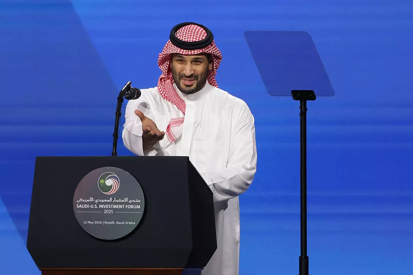 The Crown Prince has taken on a lot of projects in Saudi Arabia (FAYEZ NURELDINE/AFP via Getty Images)