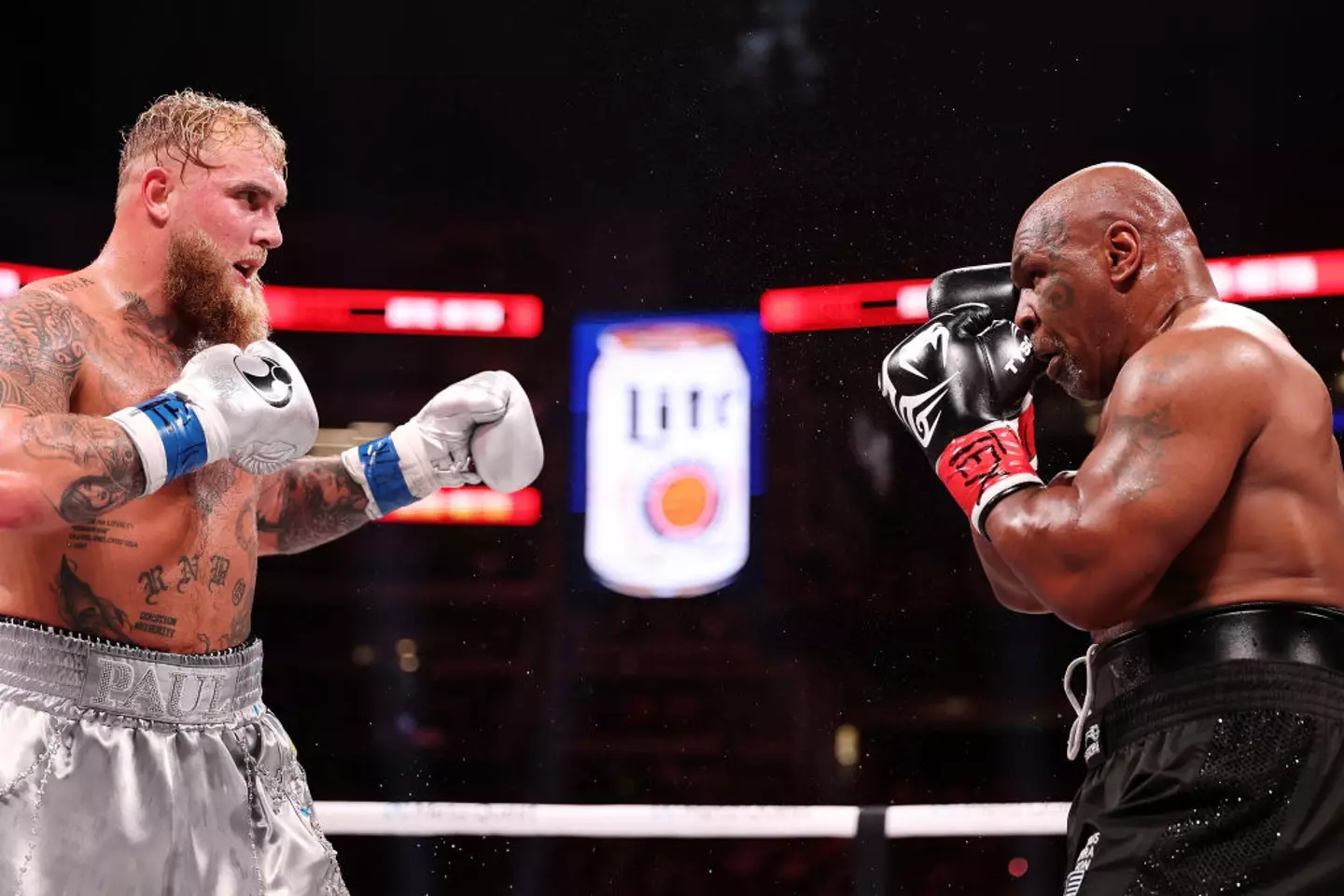 It'd be a very different fight for Jake Paul than boxing with a 58-year-old man (Al Bello/Getty Images for Netflix)