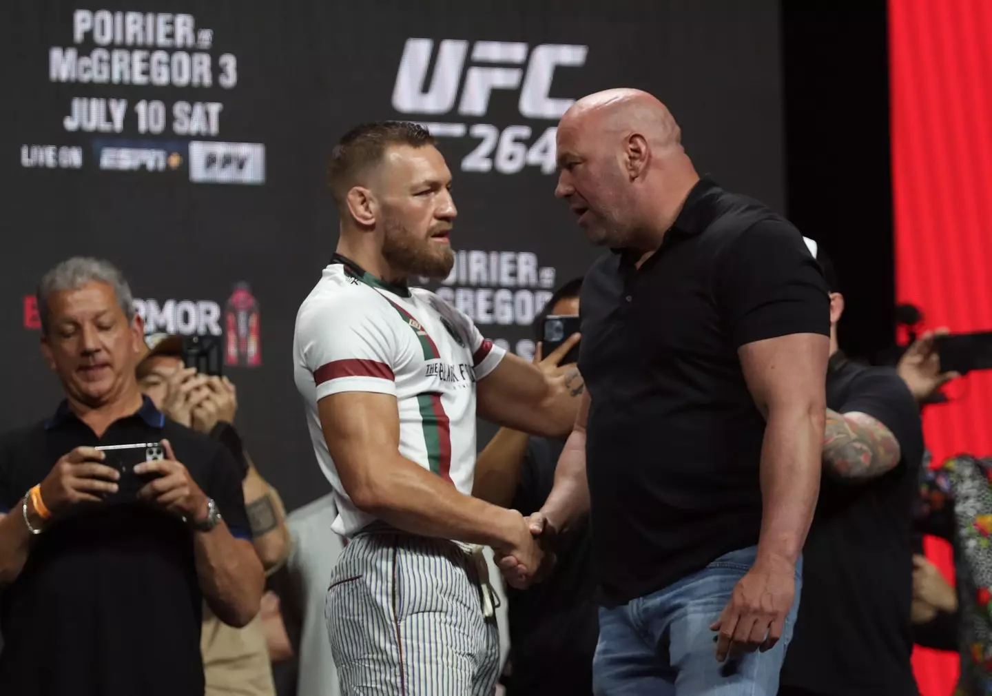White has been criticised over fighter pay.