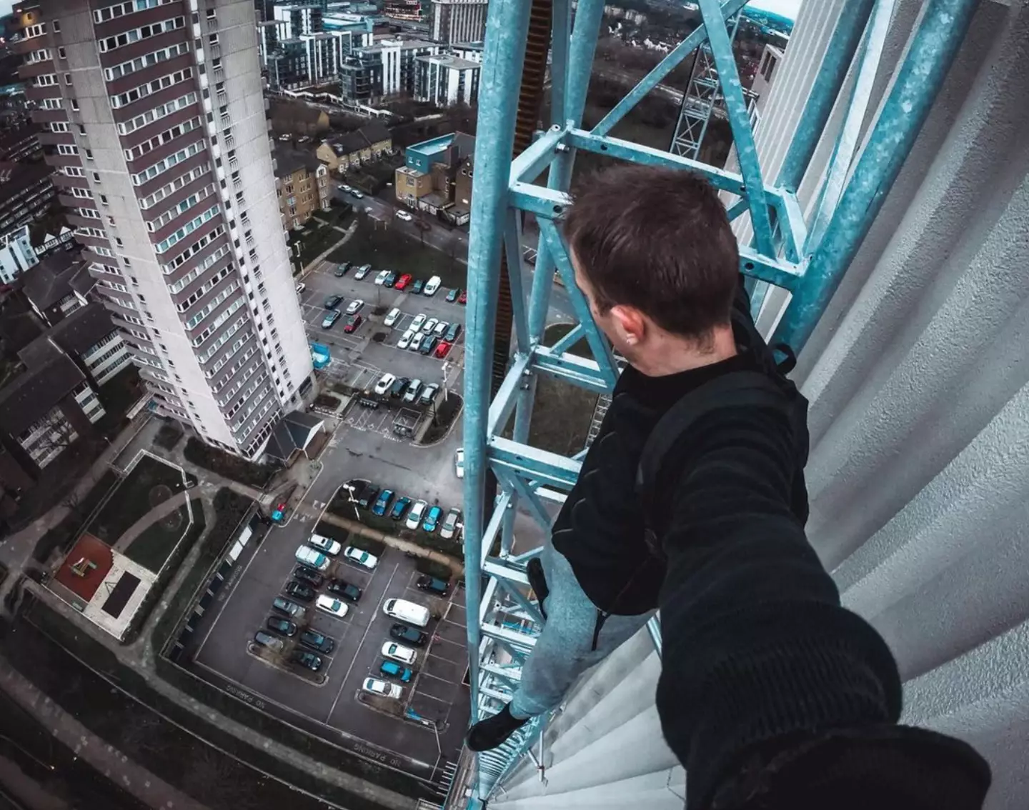 Remi Lucidi climbed buildings all around the world.