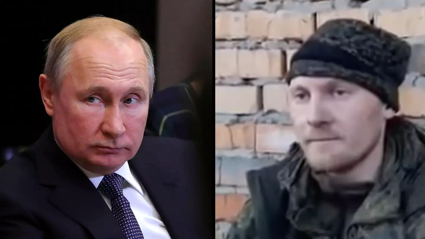Russian Soldiers Forced To Say 'Putin Is A D**khead' After Being Captured