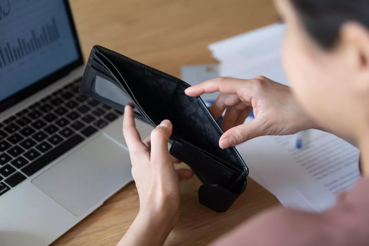 Her family ended up skint after her spending spree.