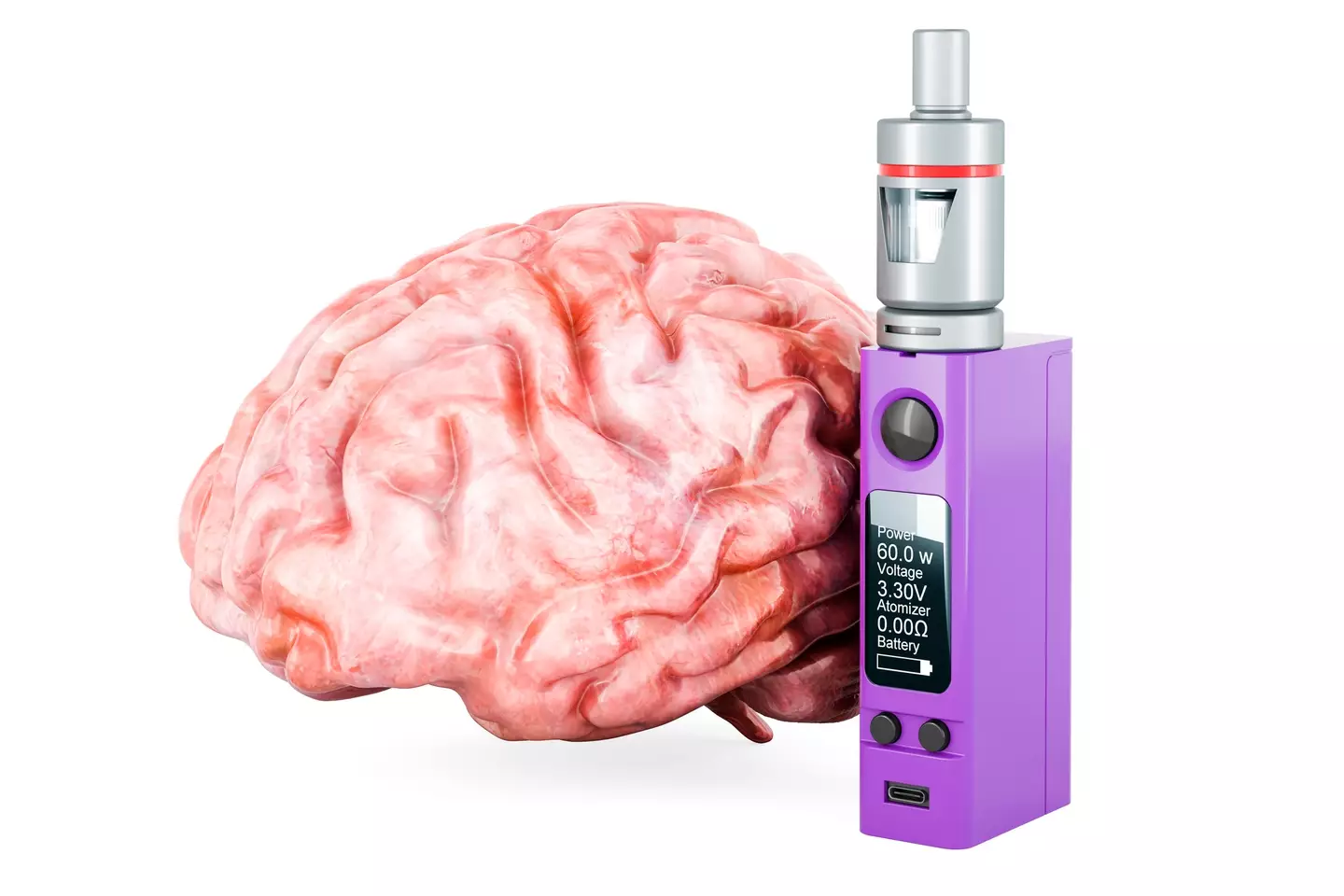 All that vaping impacts your mind as well as your body (Getty Stock Photo)