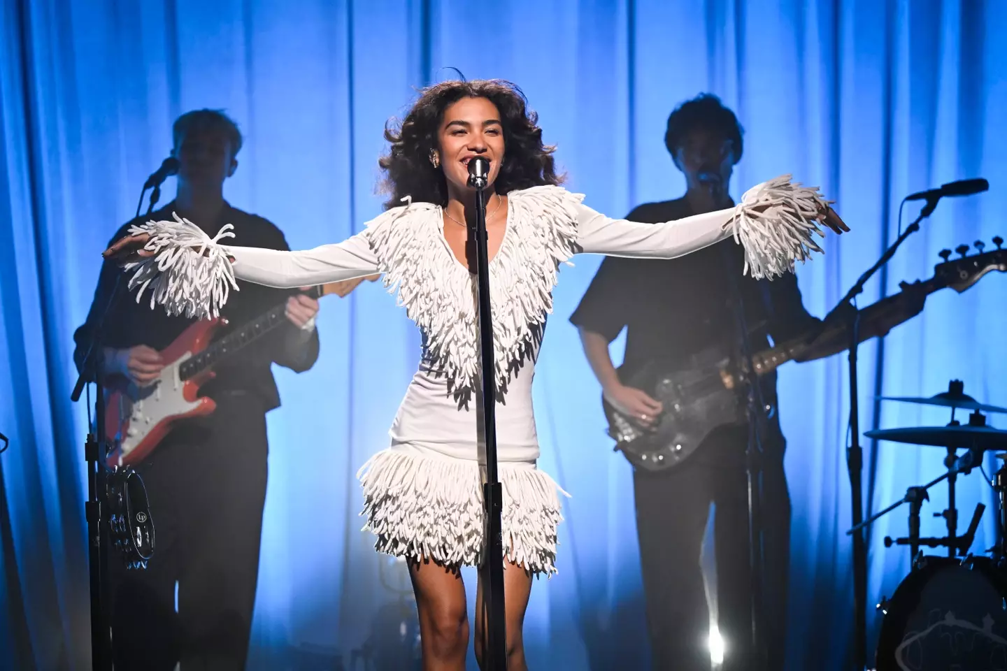 Olivia Dean has plans to tour the UK, Ireland and Europe in 2026 (Todd Owyoung/NBC via Getty Images)