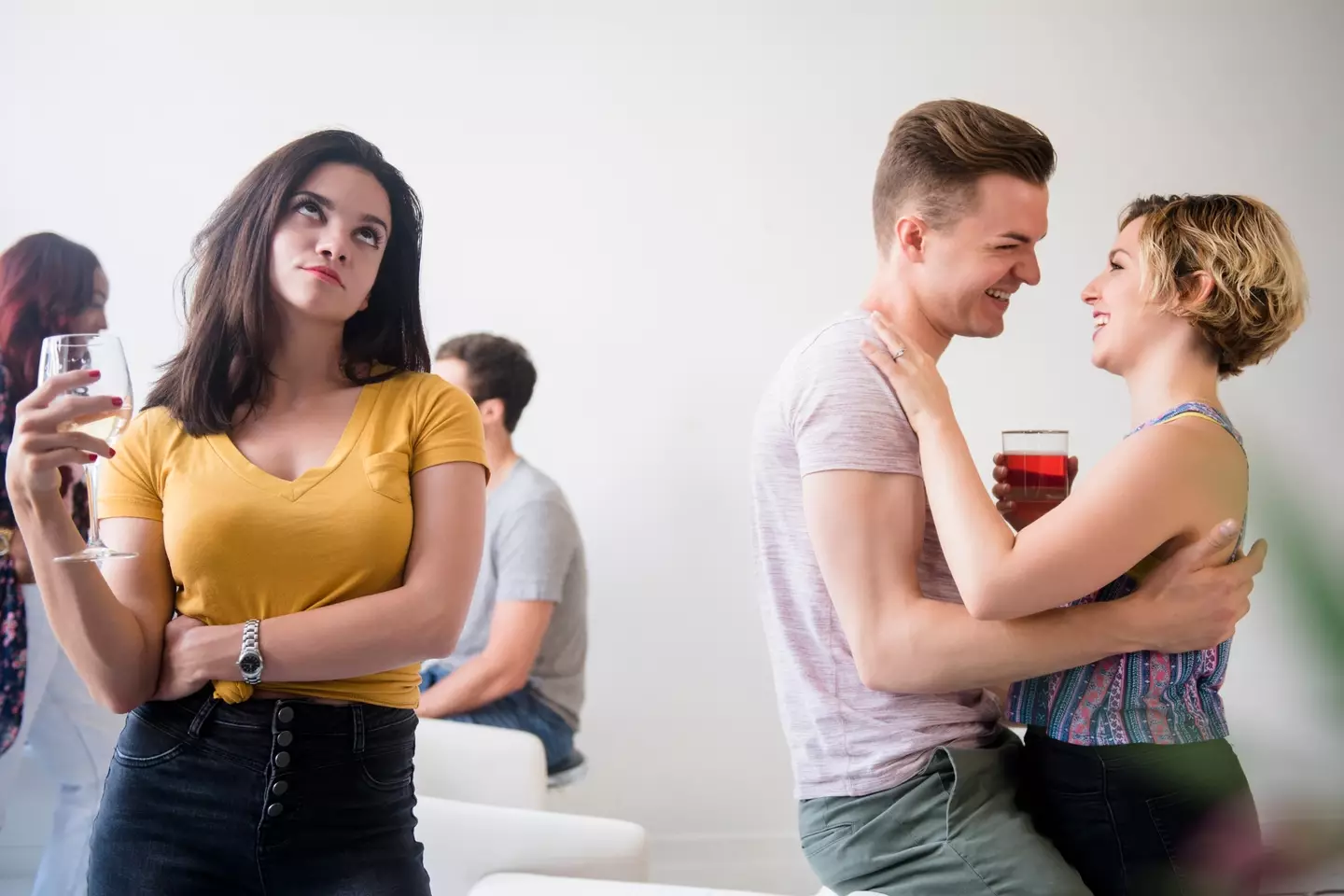 Soft swapping allows prospective swingers to see how they feel about it before going the whole hog (Getty Stock Photo)