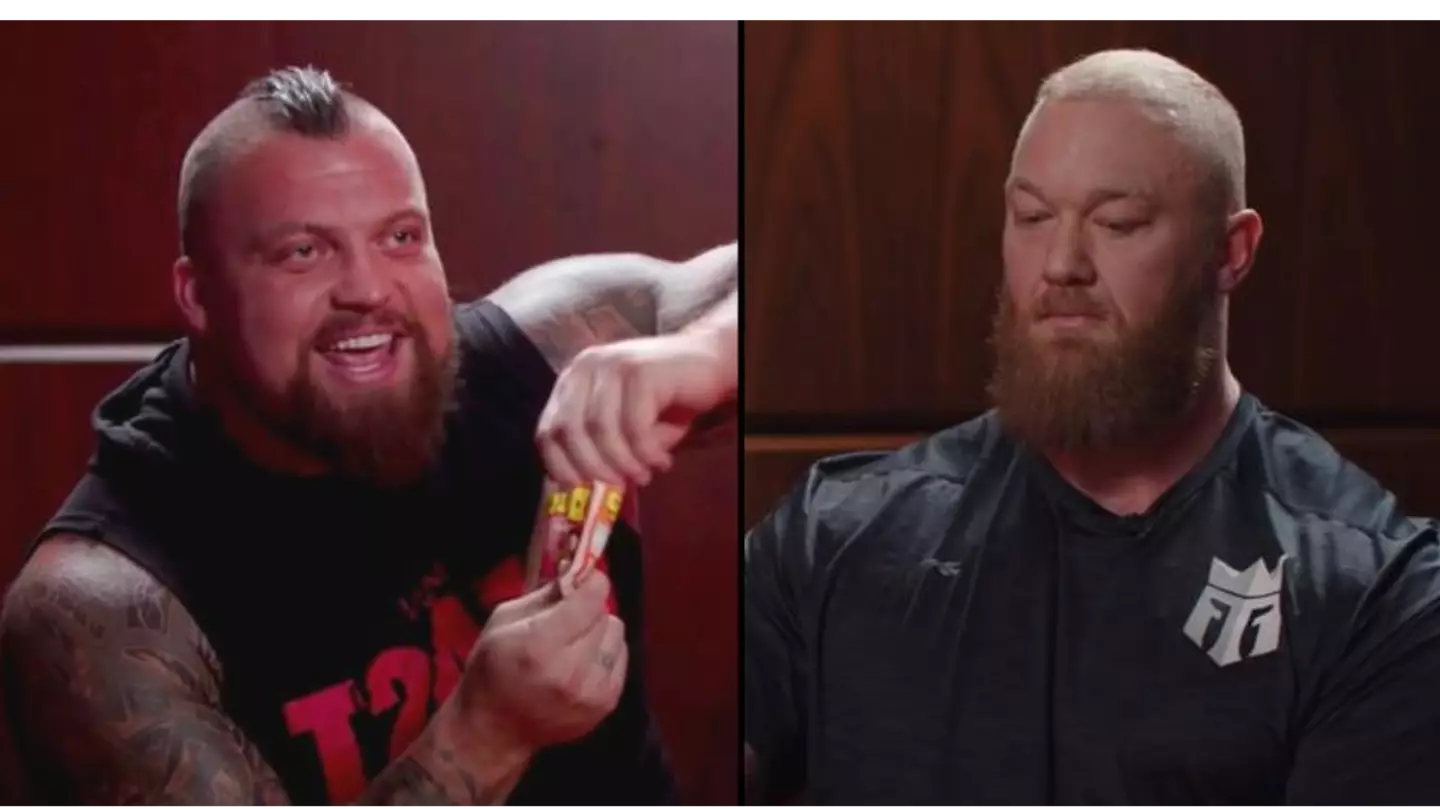 Eddie Hall Trolls The Mountain With Humiliating Gift Days Before Boxing Fight