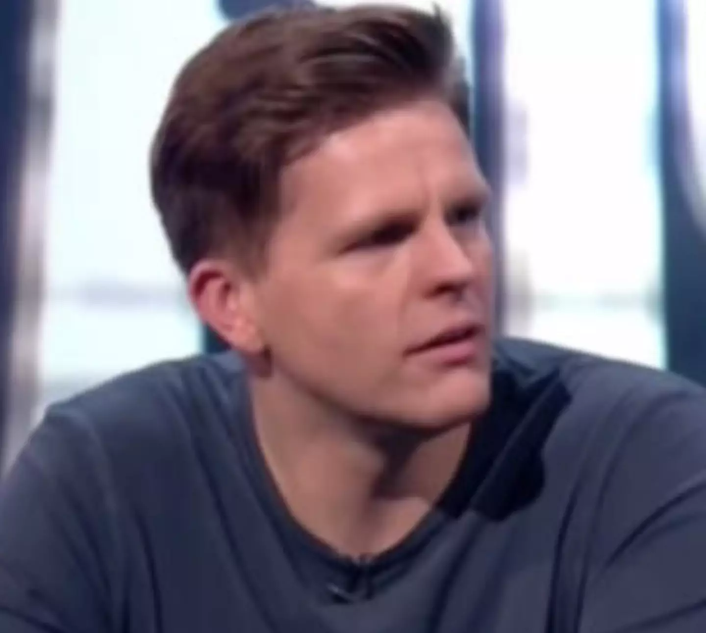 Jake Humphrey said he and the This Morning presenter use to sleep in the same bed.