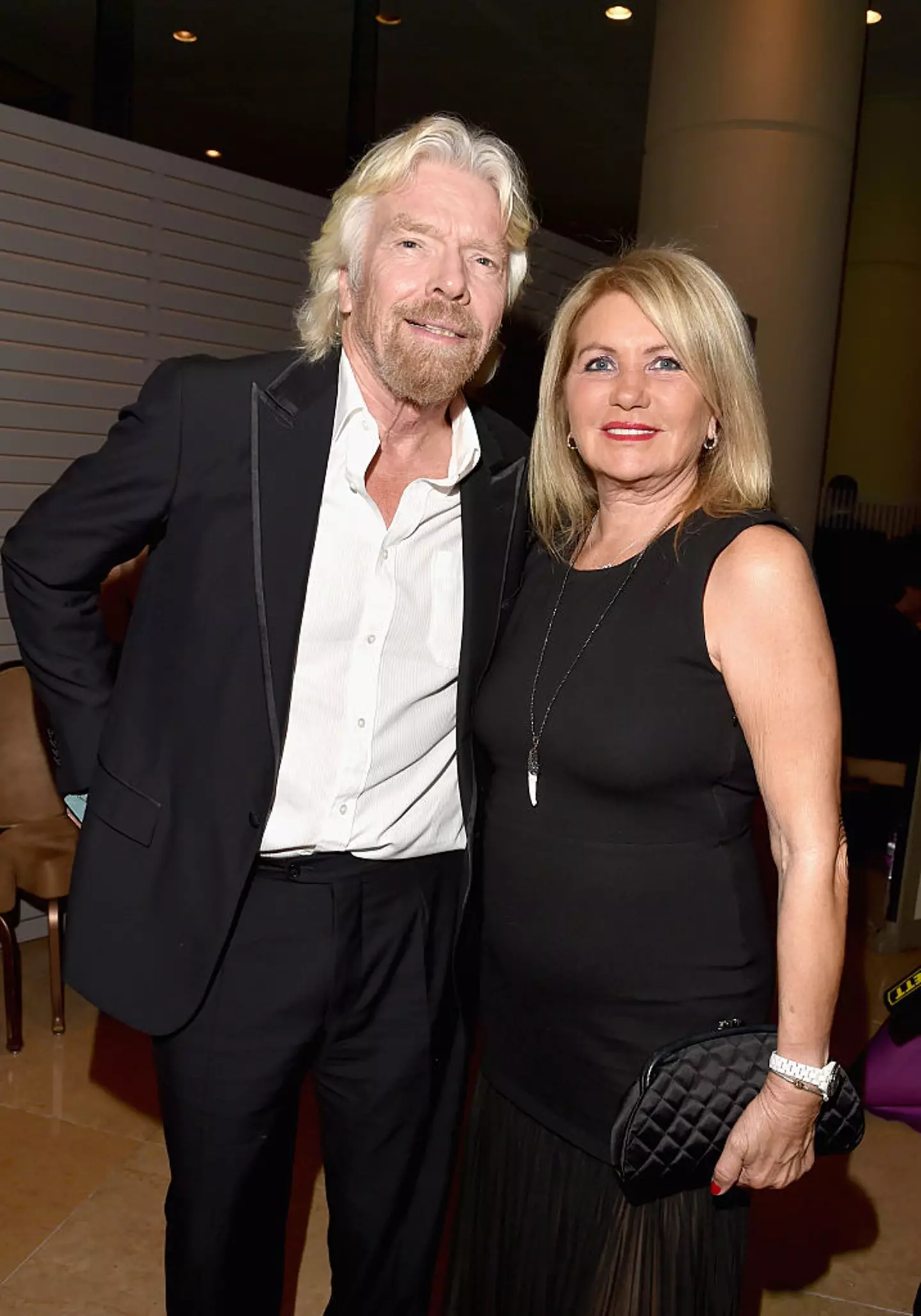 Branson said his 'wife and partner for 50 years has passed away' (Lester Cohen/WireImage)