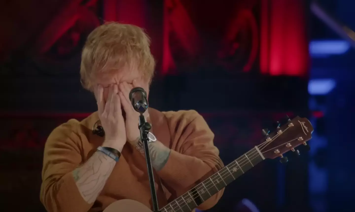Sheeran opens up about what he went through last year in a new Disney+ documentary.