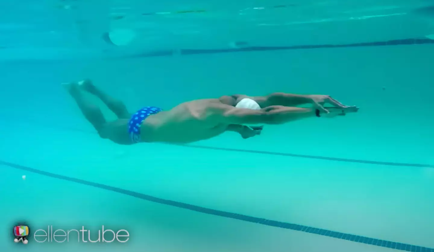 Phelps is the most decorated Olympian of all time (Youtube/TheEllenShow)