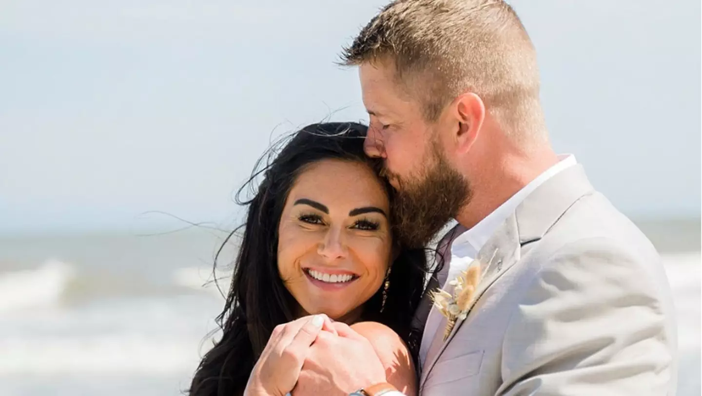 The couple should have been enjoying their wedding reception when the crash occurred.