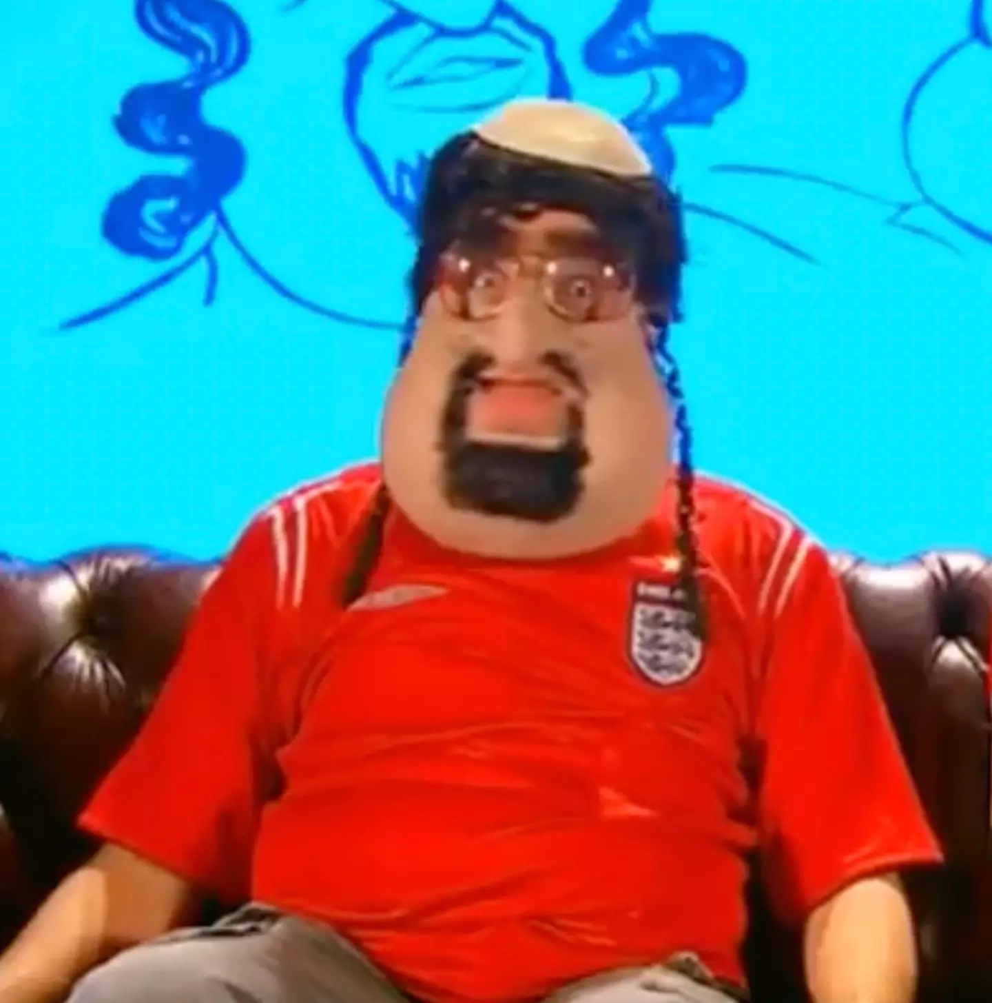 Leigh Francis portrayed David Baddiel in Bo' Selecta!