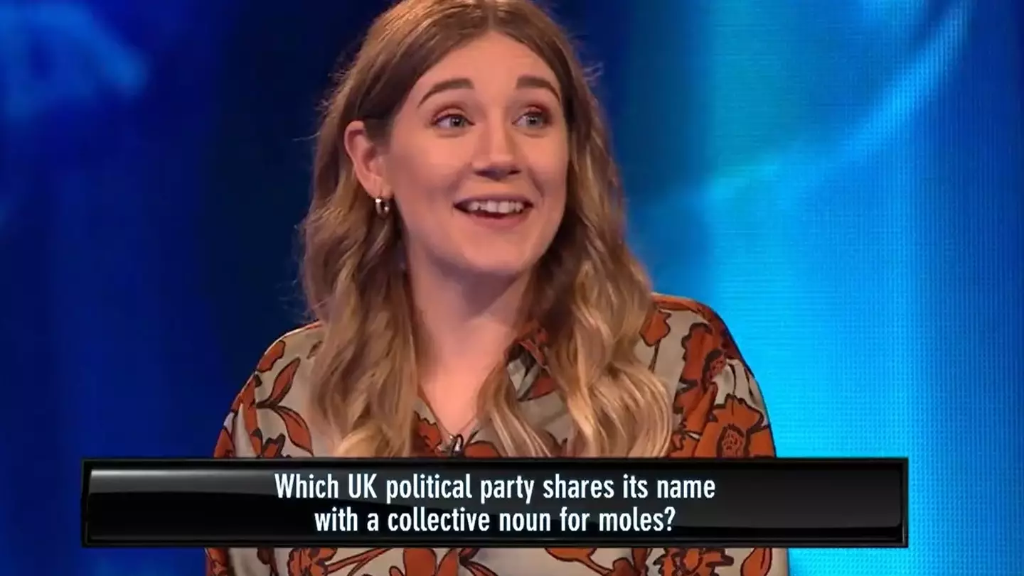 A contestant on Tipping Point was asked to guess the name for a collective noun for moles.