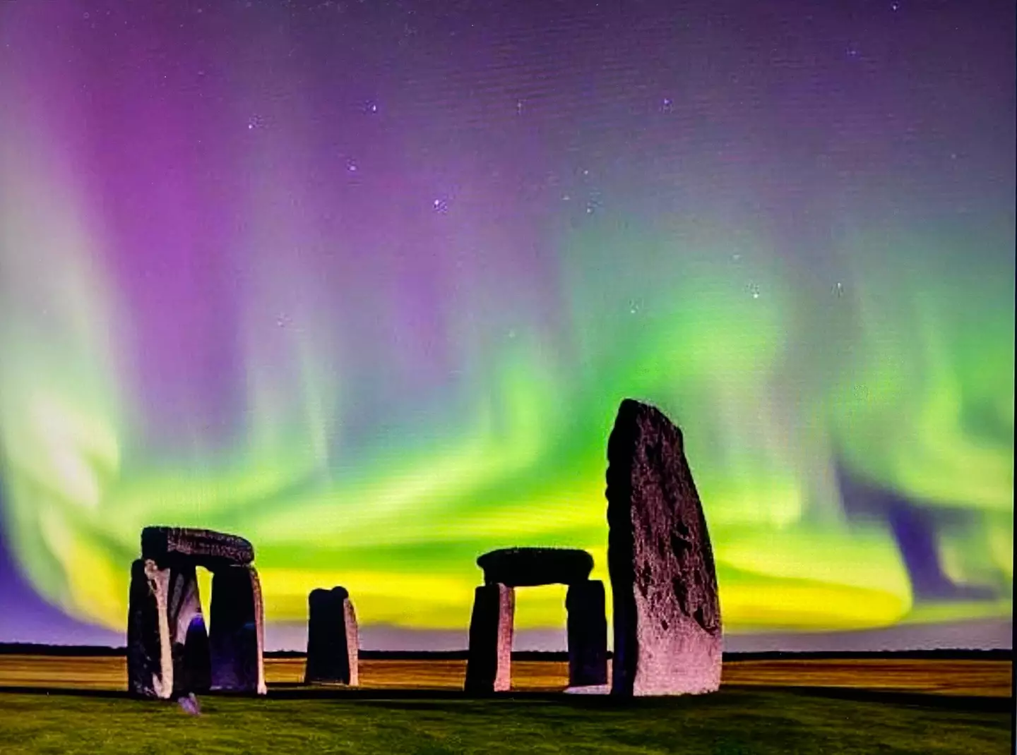 The aurora is most likely to be visible across parts of Scotland, Northern Ireland the north of England.