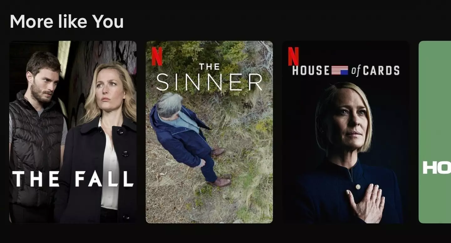 What do your Netflix recommendations look like?