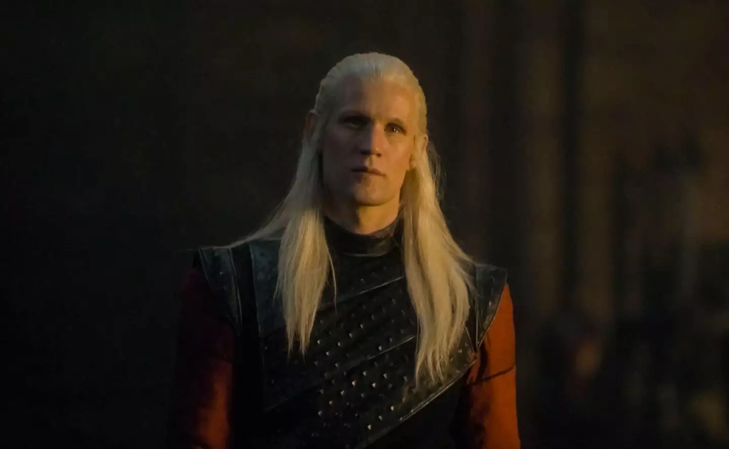 Matt Smith as Daemon Targaryen in House of the Dragon, pictured not currently kissing his niece.