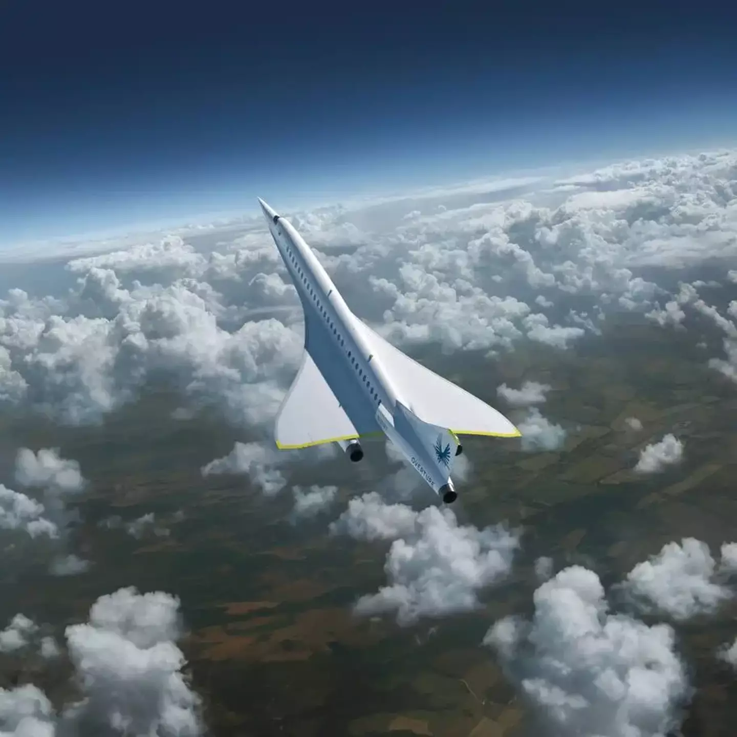 The plane will allow people to travel from the UK to the US within hours. (Boom Sonic)
