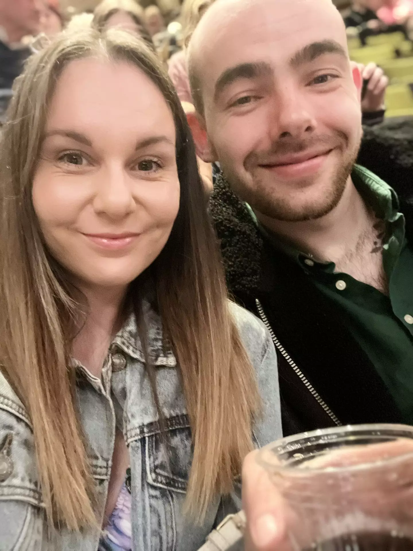 Jess and Josh Gildenhuys found out the sex of their unborn child at a Card Factory till (Kennedy News and Media)