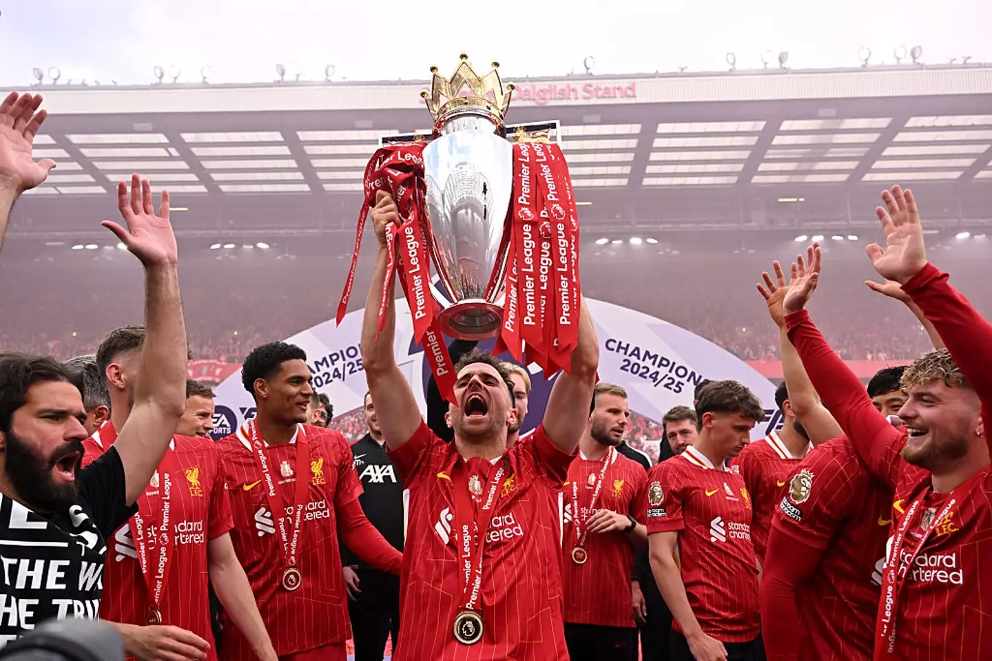 Jota signed for Liverpool in 2020. (Liverpool FC/Liverpool FC via Getty Images)