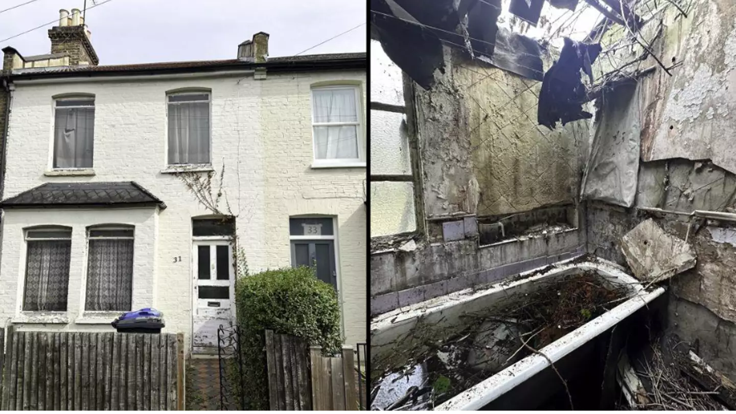‘Derelict horror house’ on sale for £700,000 leaves Brits absolutely baffled