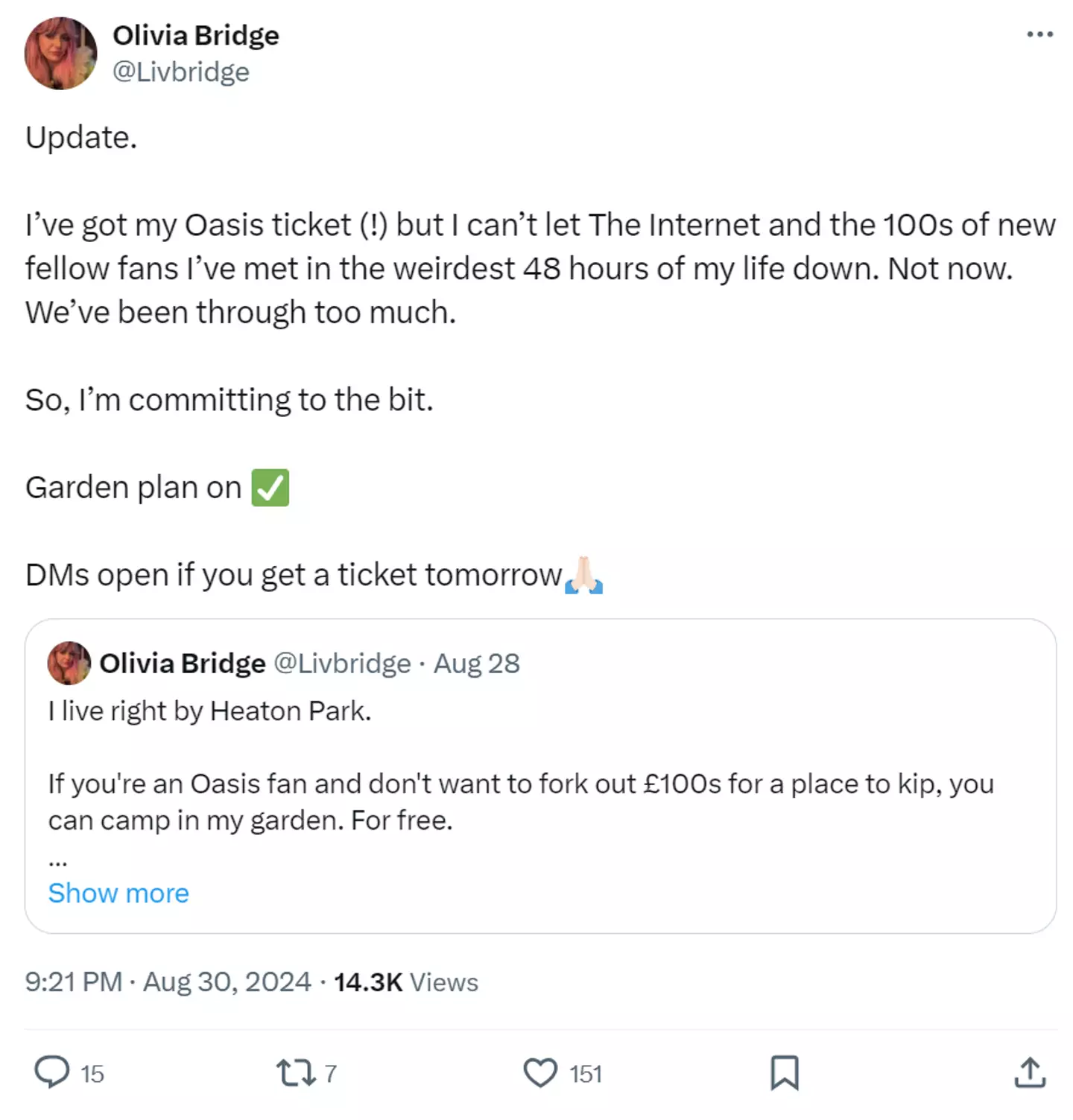 A hero for the modern age. (X/@Livbridge)
