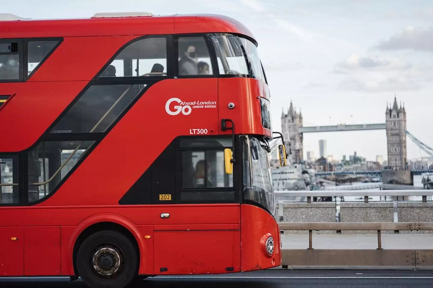 UK buses that drive in urban areas aren't going as far or fast.