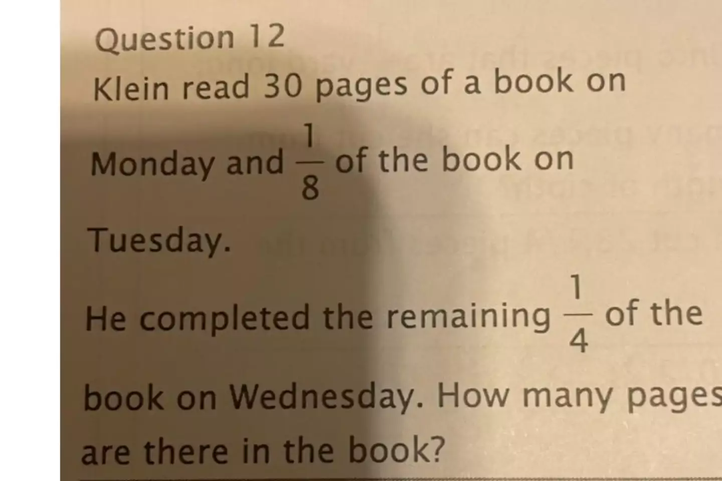 A child's exam question has left grown-ups completely dumbfounded.