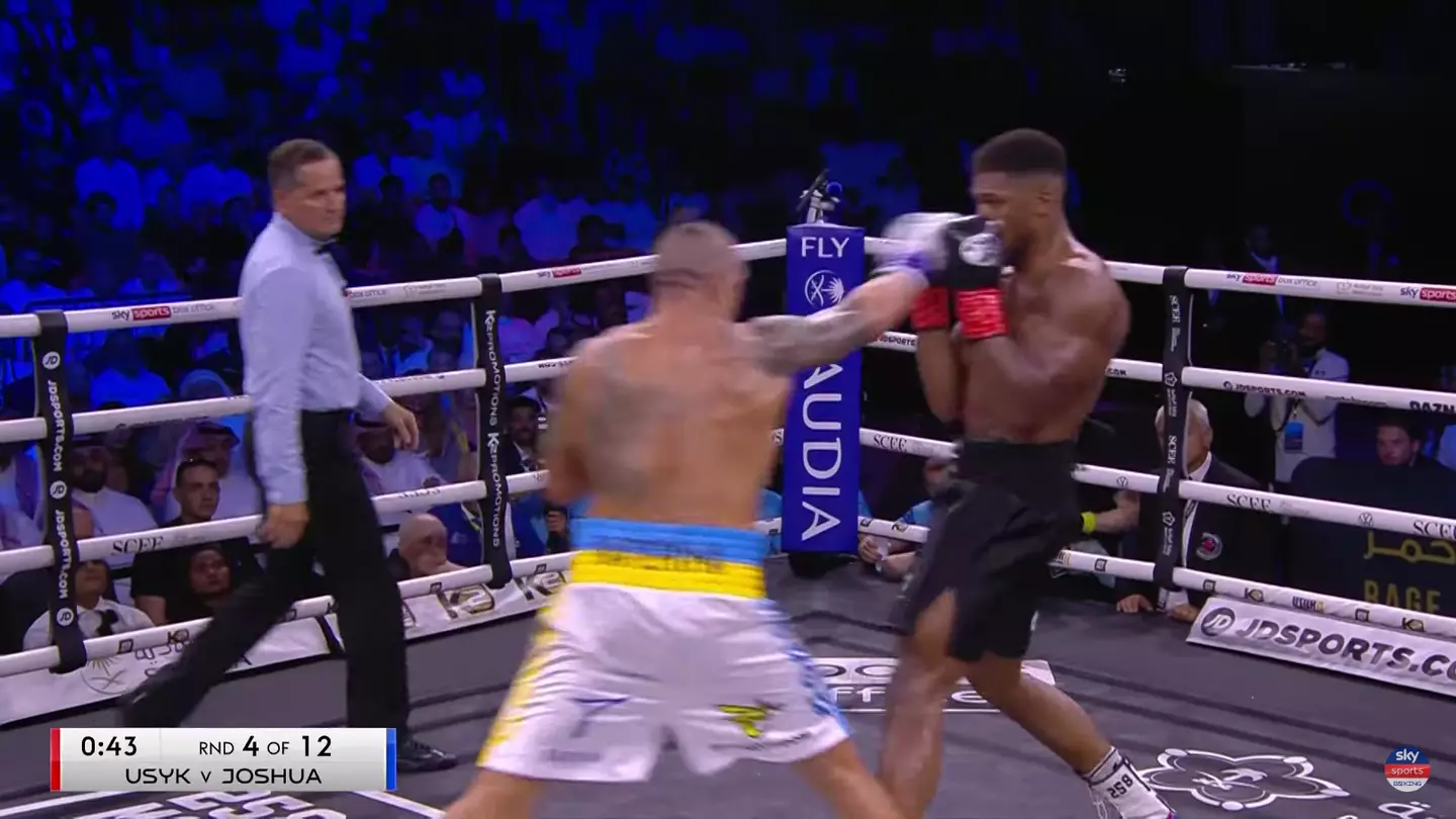 Joshua and Usyk played out a close fight in Saudi Arabia