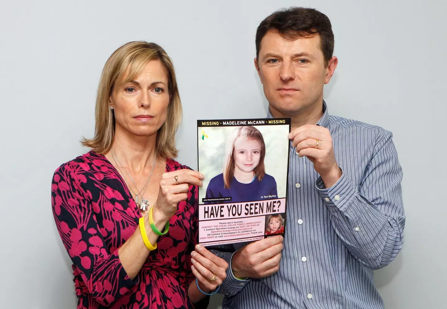 Kate and Gerry McCann attended a vigil to mark the 15th anniversary of their daughter's disappearance.