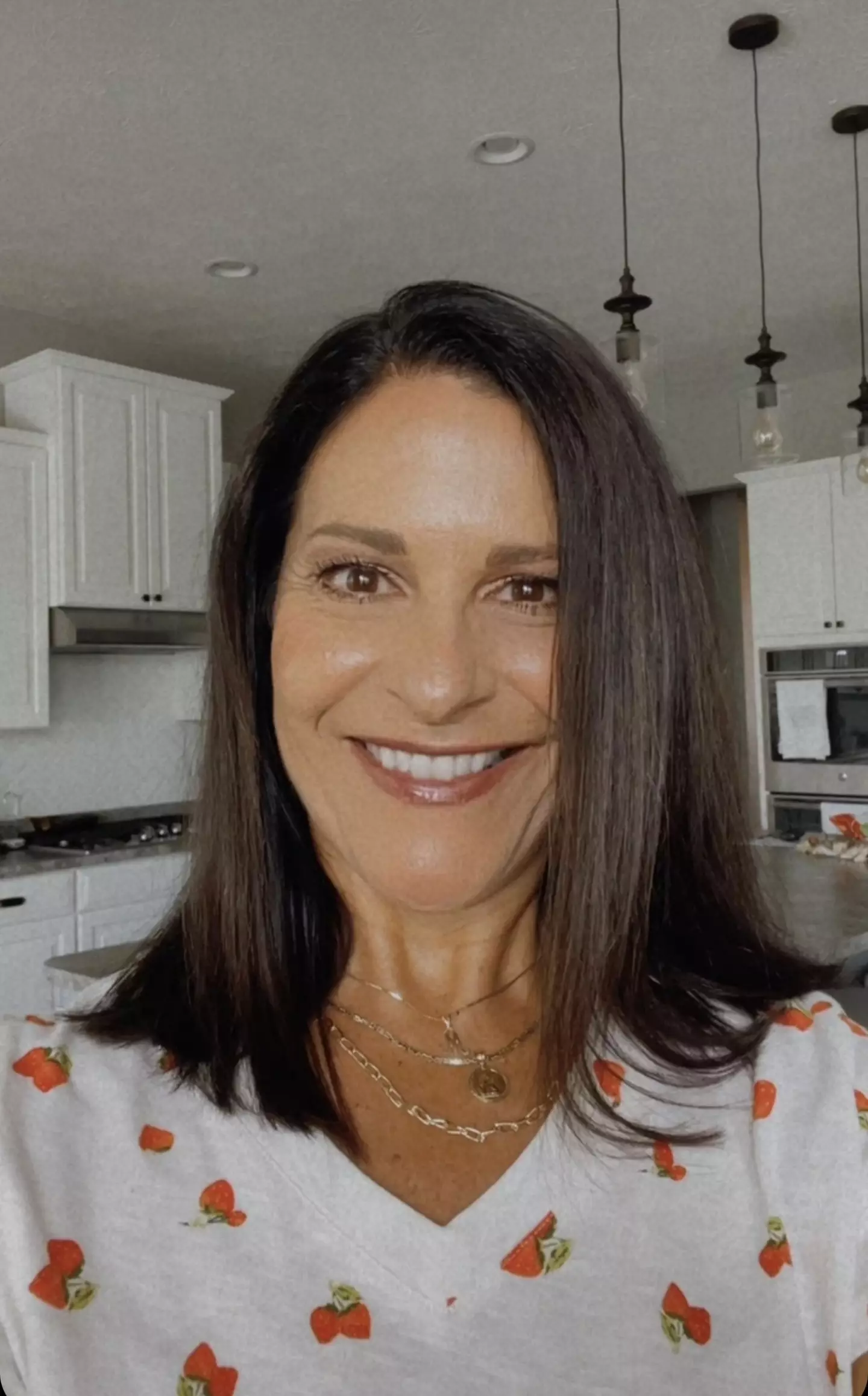 Michelle Tagliamonte, 58, reckons her monthly manicure 'saved her life' (Kennedy News and Media)