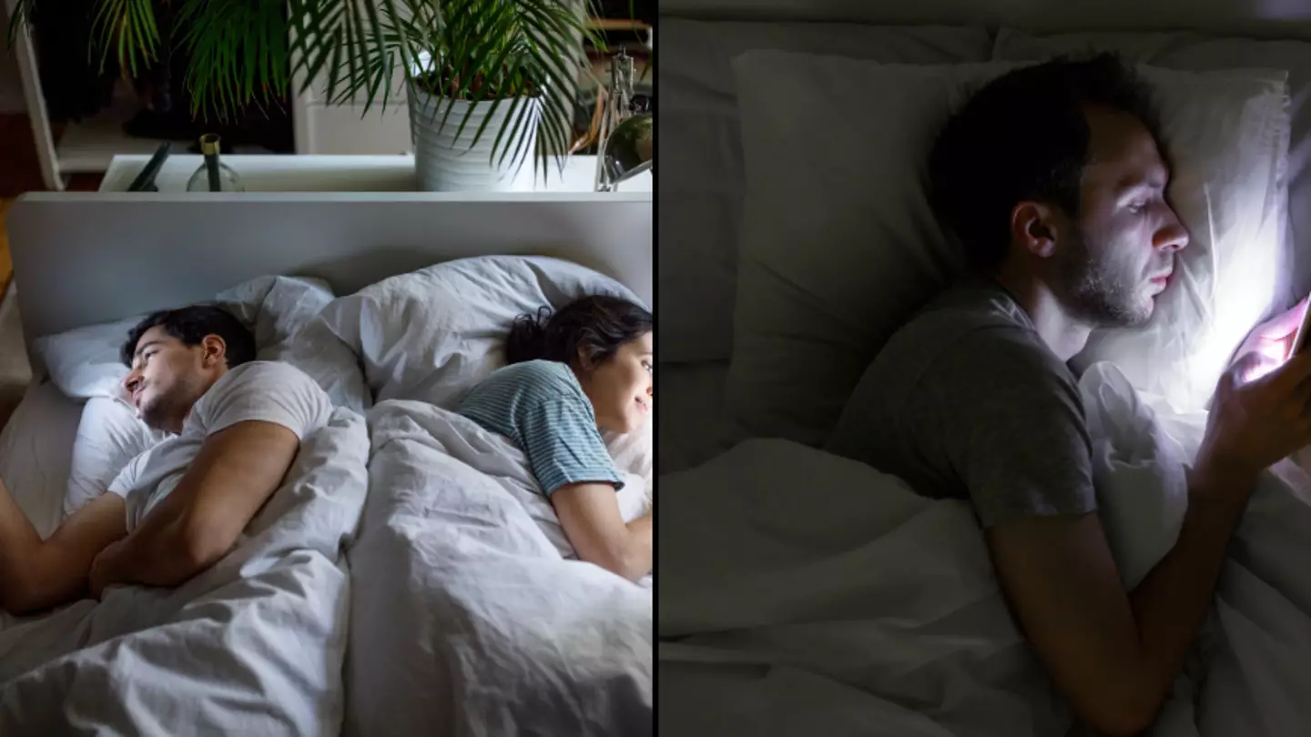 Therapist warns alarming bedroom phone habit could ruin your relationship