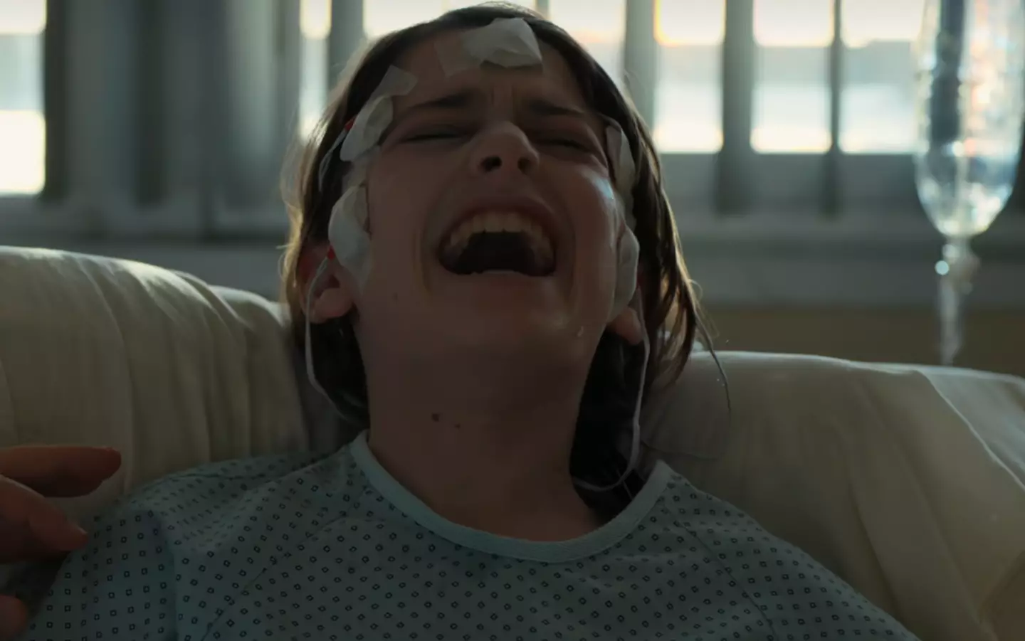 Will is shown to be in agonising pain when the Mind Flayer is hurt (Netflix)