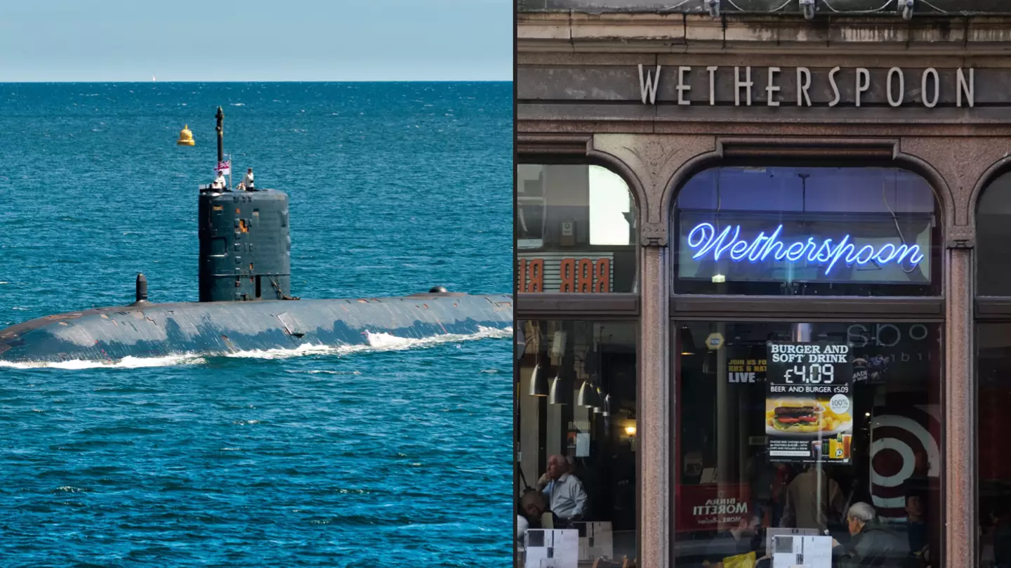 Nuclear submarine files ‘found in Wetherspoons pub toilet’