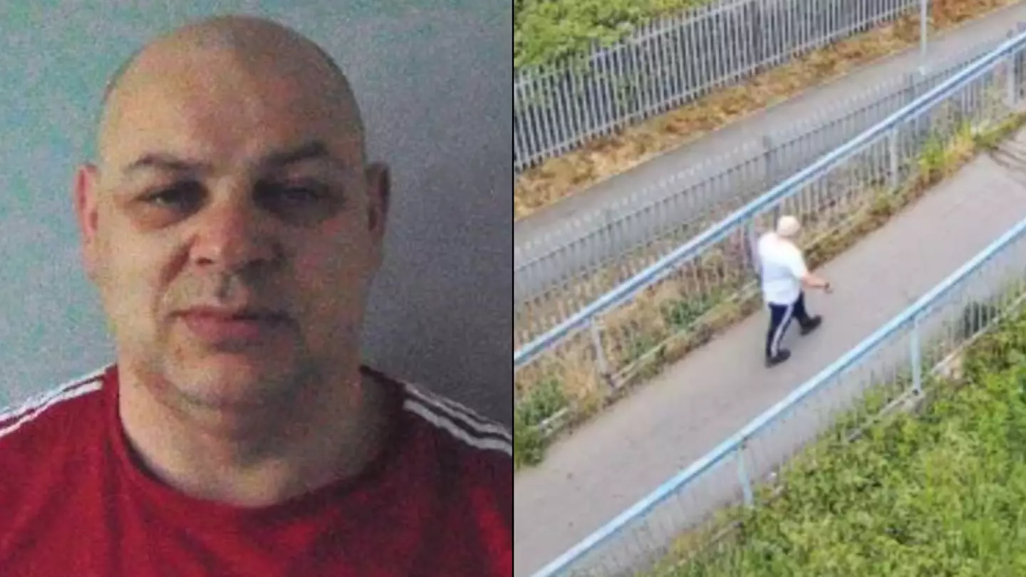 Chilling warning issued over notorious gangster known as ‘big Viking stomper’ who has been on the run for 10 days