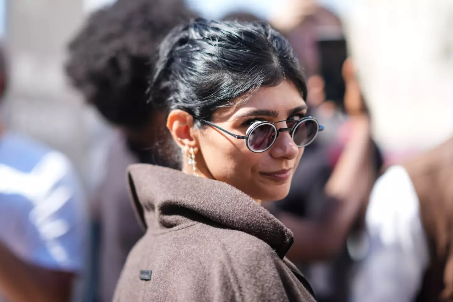 Mia Khalifa became infamous after appearing in a controversial porn video (Edward Berthelot/GC Images)