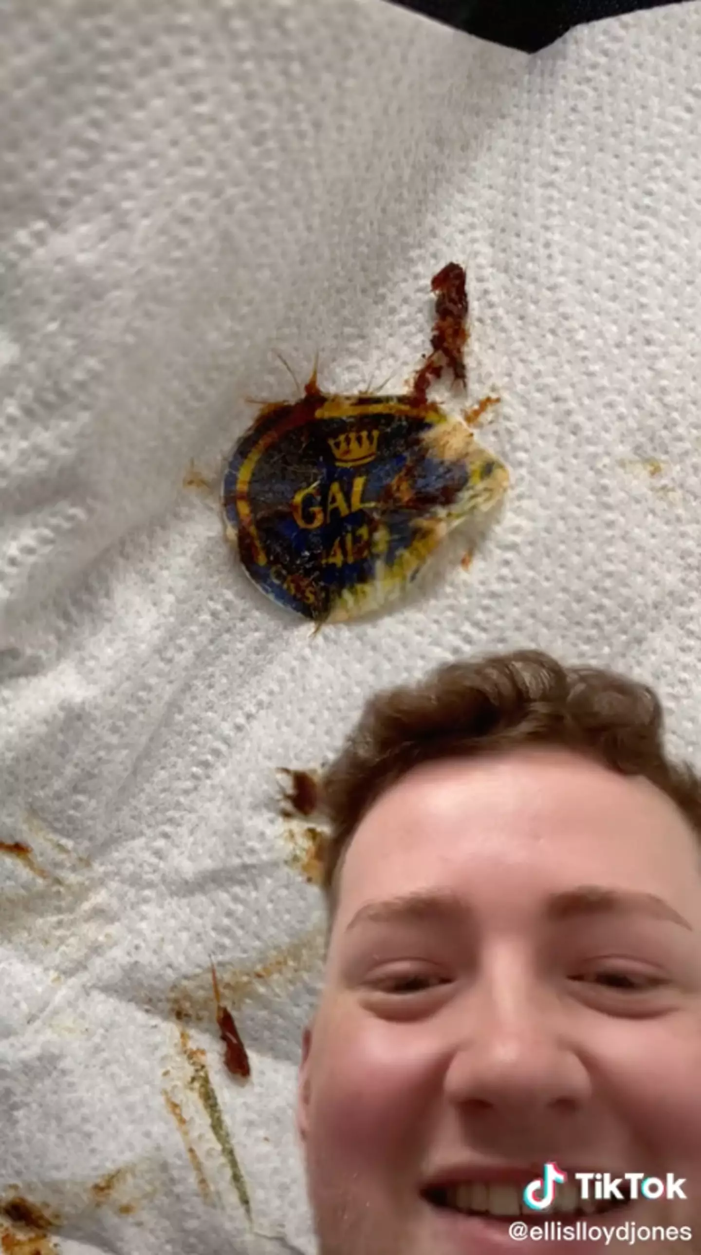 People were horrified by what he found.