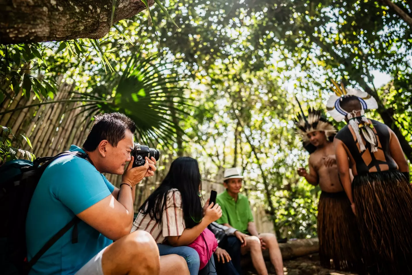 Missionaries, 'wannabe influencers' and 'adventure tourists' all pose a threat to the existence of isolated groups, the charity warns (Getty Stock Image)