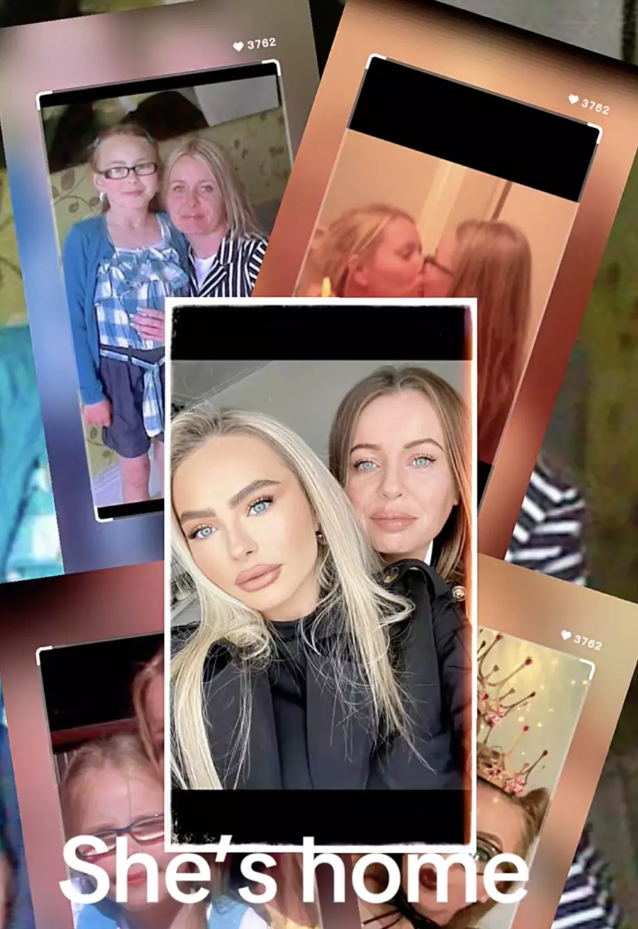 The mum celebrated her daughter's homecoming with a TikTok video (TikTok/daniellemckenna4)