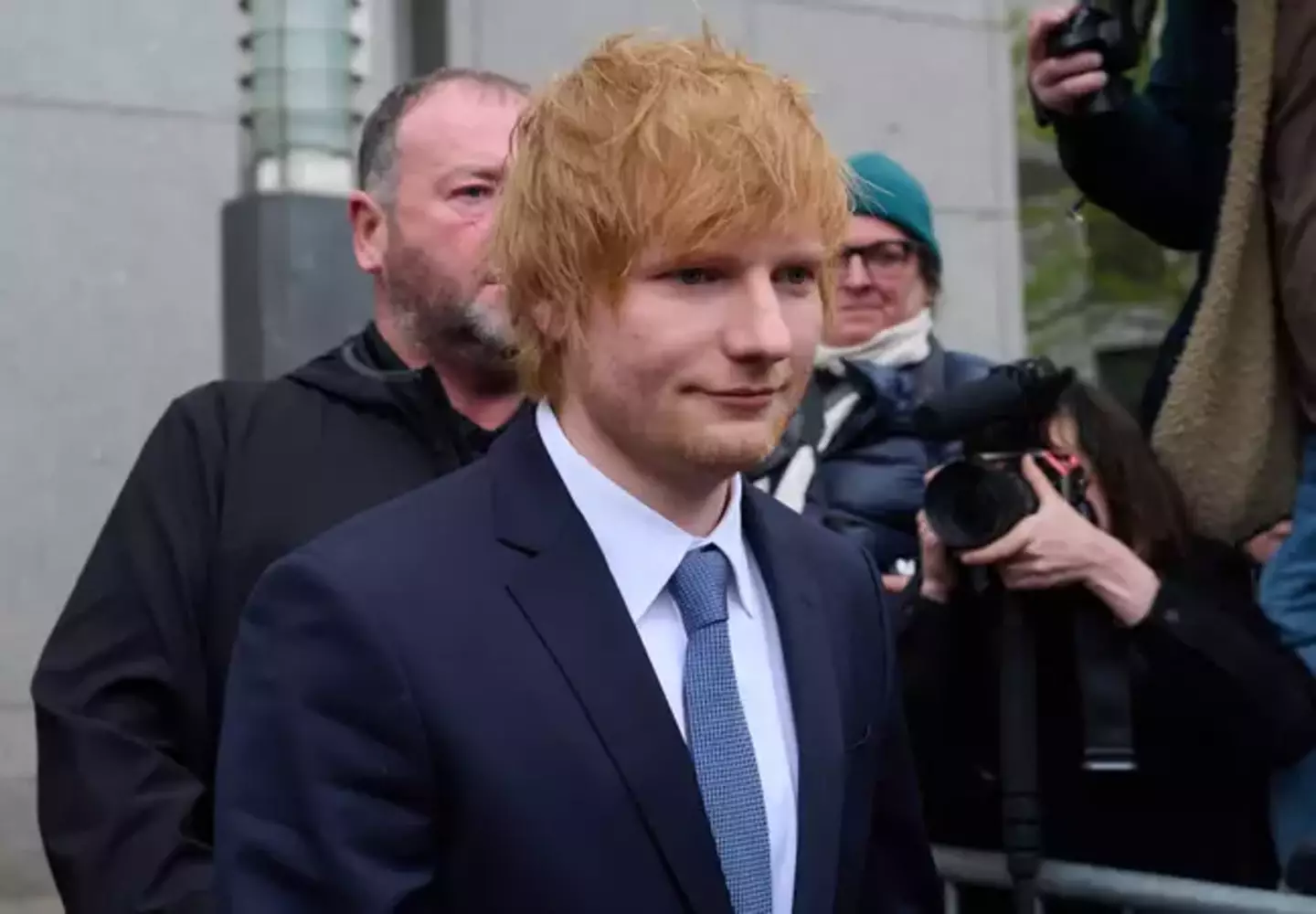 Ed Sheeran has insisted that he didn't plagiarise anyone's music.