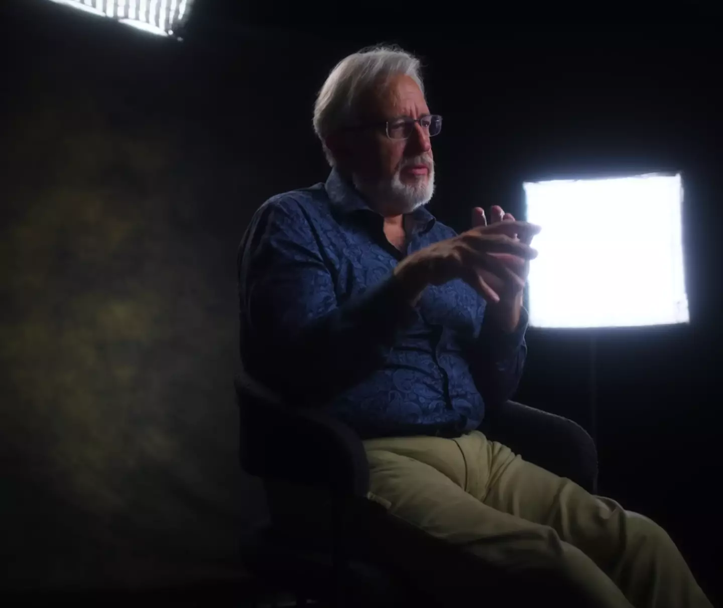 Joseph Scott Morgan said he'd been shot at during some of his investigations (YouTube/@LADbible Stories)