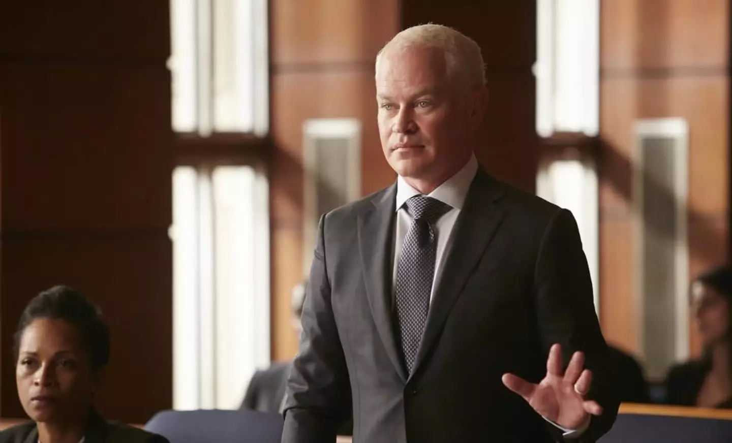 There's no wriggle room around Neal McDonough's contract clause (Netflix)