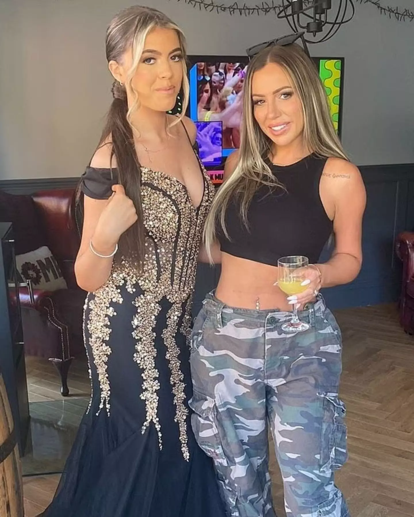 It was Darci's first time taking the crystal form (Holly Hagan/Instagram)