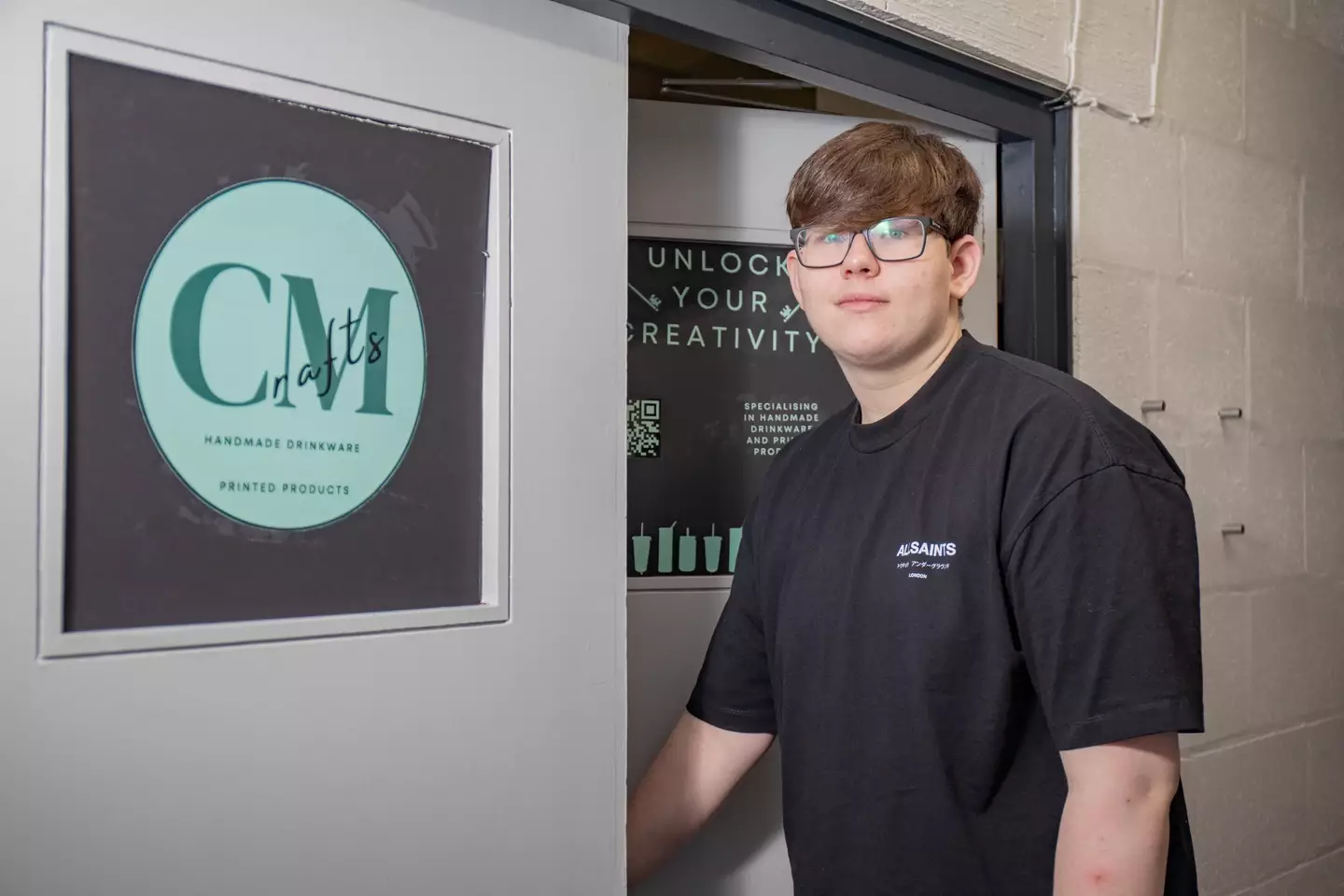 The teenager is on track to make £100,000 in sales (SWNS)