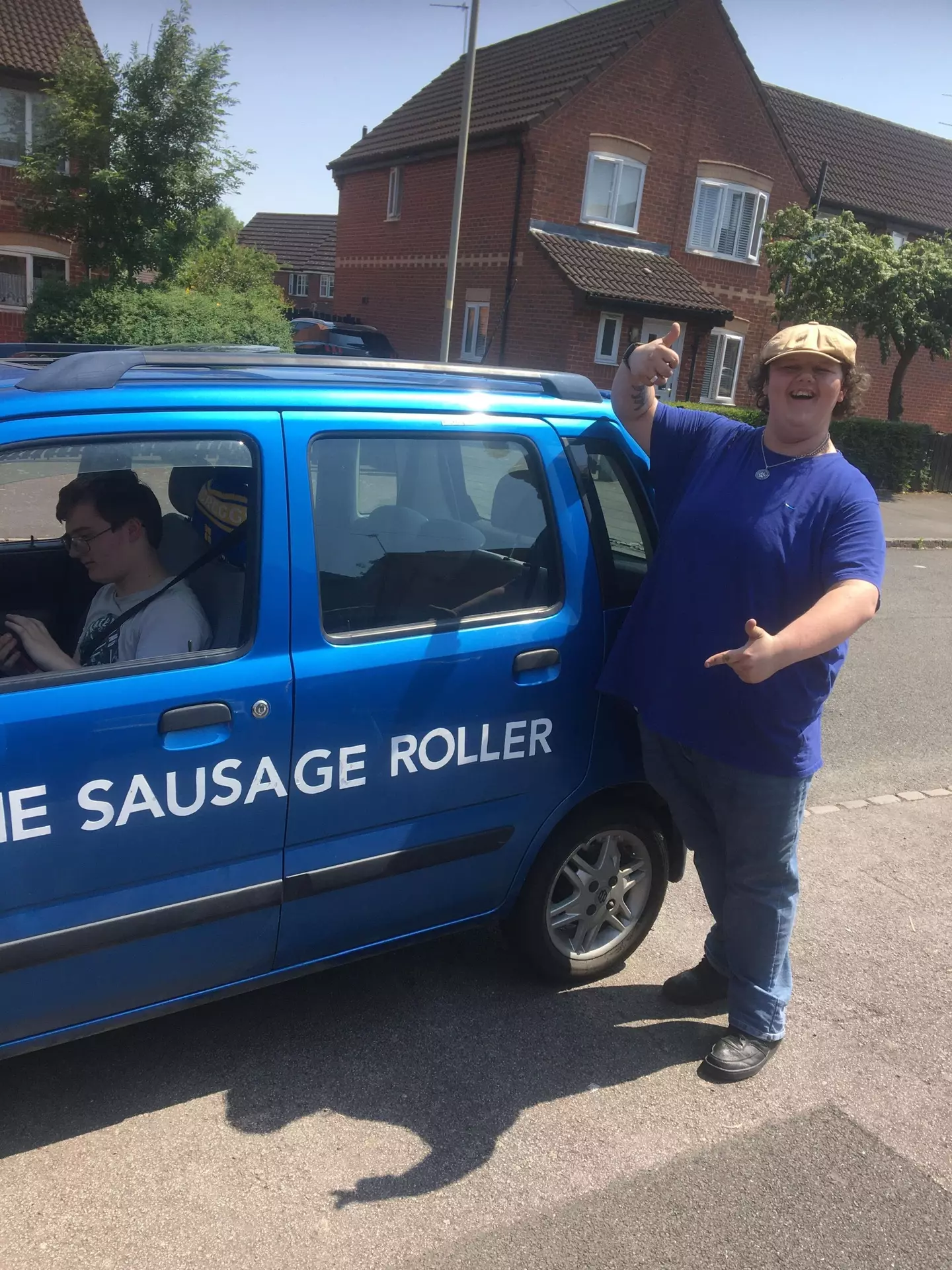 Greggs superfan Joe James transformed his car.